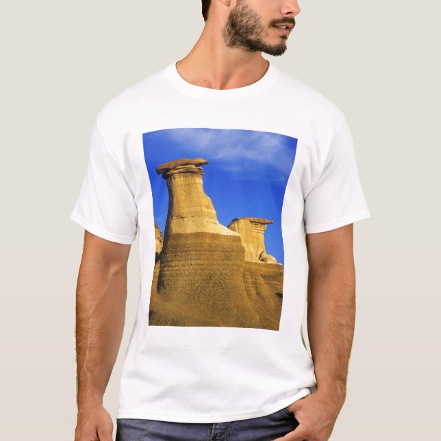 Hoodoos bei Drumheller Alberta, Kanada 2 T-Shirt (Vorderseite)