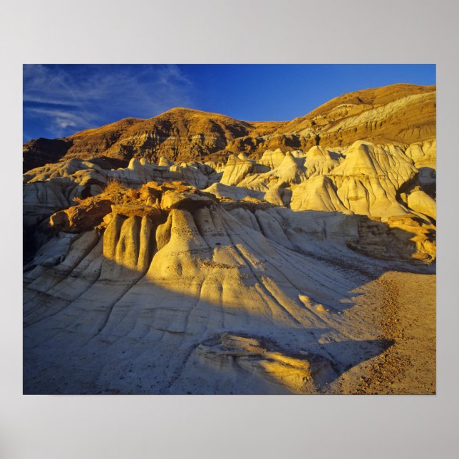 Hoodoos bei Drumheller Alberta, Kanada Poster (Vorne)