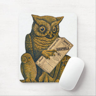 Hood's Sarsaparilla-Erholungstonikum. Mousepad