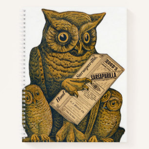 Hood's Sarsaparilla Wiederherstellung Tonic. Notizbuch