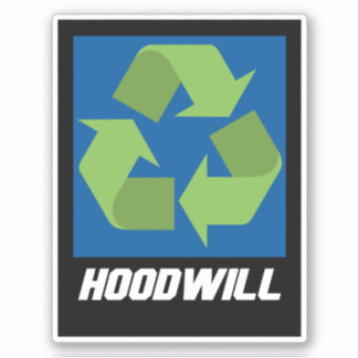 Hoodwill Logo Vinyl Sticker