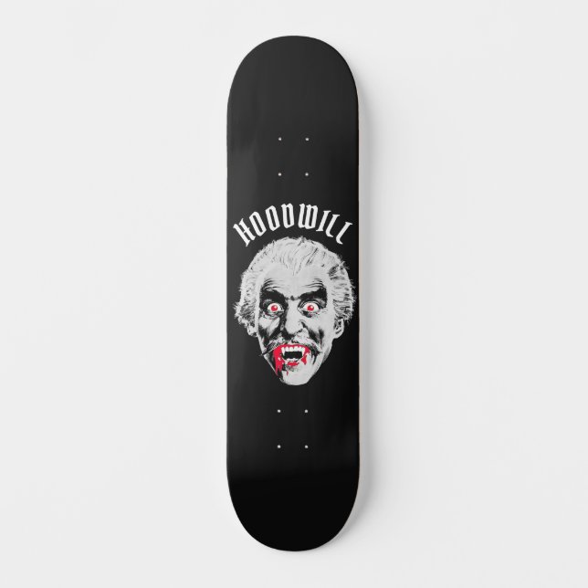Hoodwill x Jess Fran Skateboard (Vorderseite)