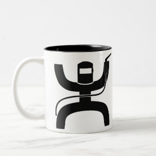 Hooey Welder-Logo Zweifarbige Tasse