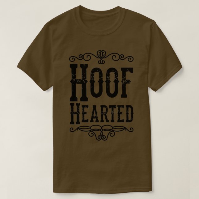 Hoof Hearted 1 T-Shirt (Design vorne)