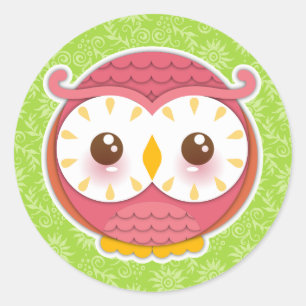 HooHoo Owl Stickers