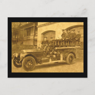 Hook and Ladder Vintag Anfang der 1900er Jahre Postkarte