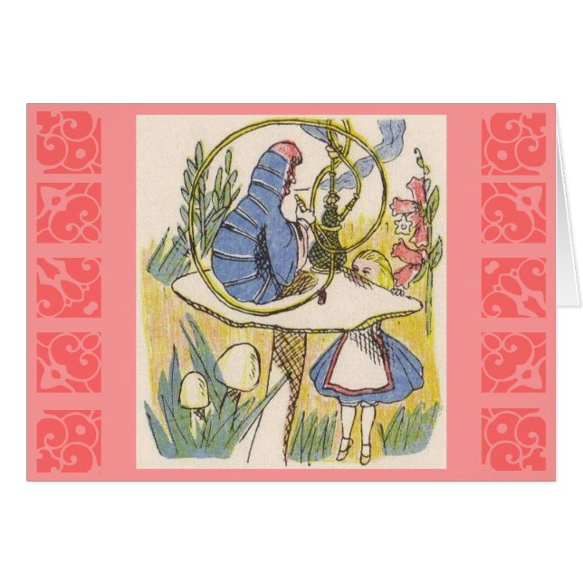 Hookah-rauchende Raupe (Vorderseite (Horizontal))