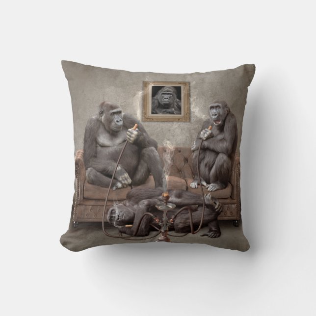 Hookah Tokin Ape Pillow Kissen (Vorderseite)