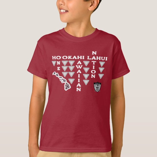 Ho'okahi Lahui Keiki Shirts (Vorderseite)