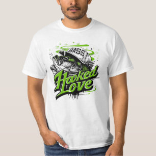 Hooked Liebe - Mens T-Shirt