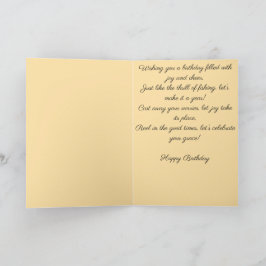 Hooked on Birthday Fun Karte