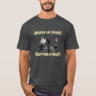 Hooked On Fishing Anpassbar T-Shirt
