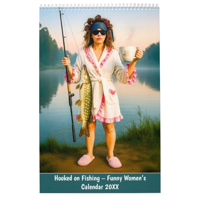 Hooked on Fishing – Funny Women’s Kalender (Titelbild)