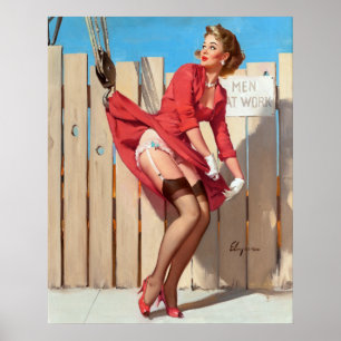 Hookes Button Poster