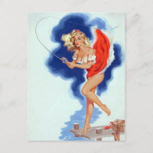 Hookes Button Postkarte