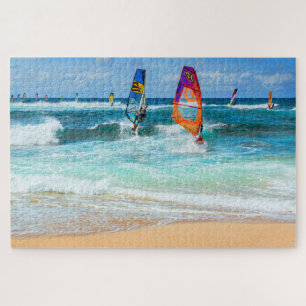 Ho'okipa Windsurfer, North Shore, Maui 1014 PC Puzzle