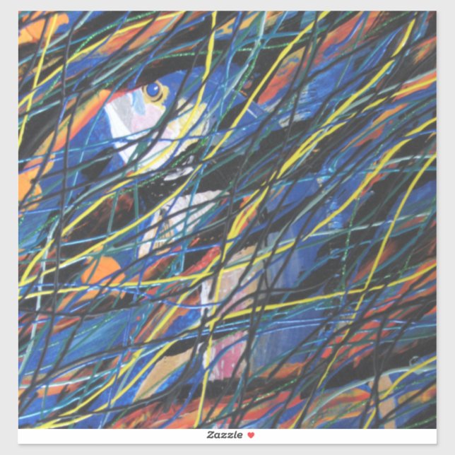 Hooky aus der Schule Aufkleber (Blatt)