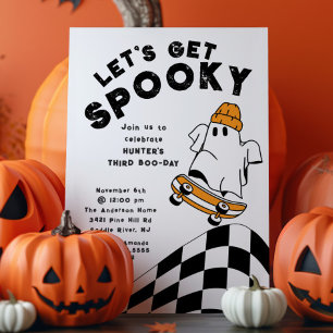 Hooky Ghost zum Geburtstag einladen Einladung