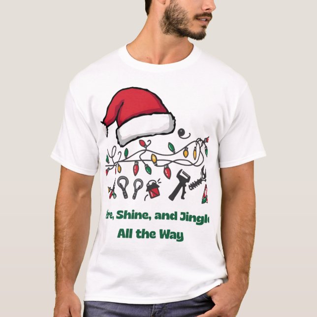 hooliday christmas T-Shirt (Vorderseite)