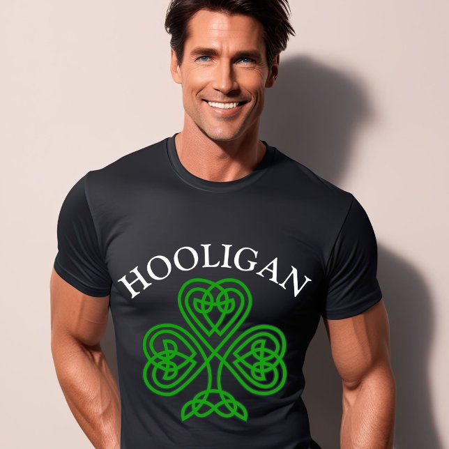 Hooligan Funny St. Patrick's Day T-Shirt (Von Creator hochgeladen)