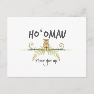 Ho'Omau Tiki Postkarte