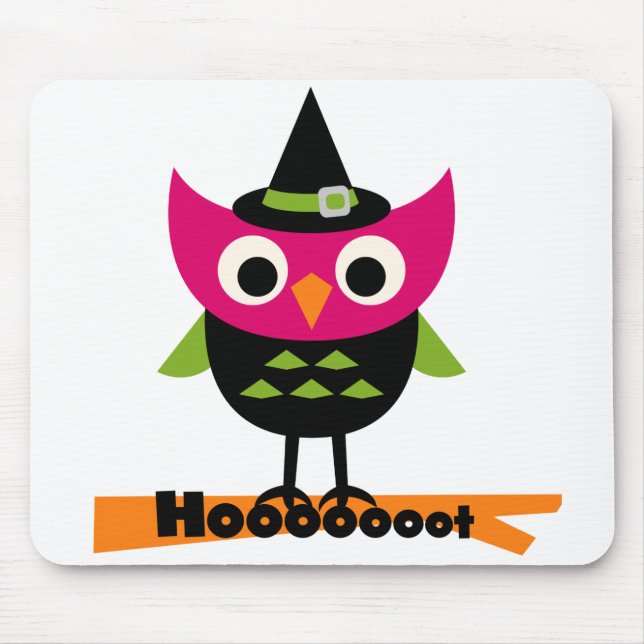 Hooooot Halloween T - Shirt und Geschenke Mousepad (Vorne)