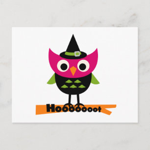 Hooooot Halloween T - Shirt und Geschenke Postkarte
