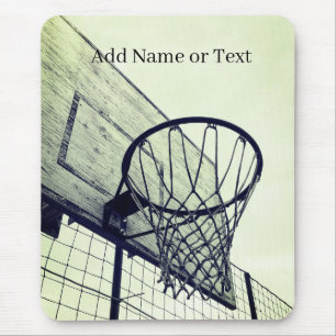 Hoop Dreams Basketball Mousepad