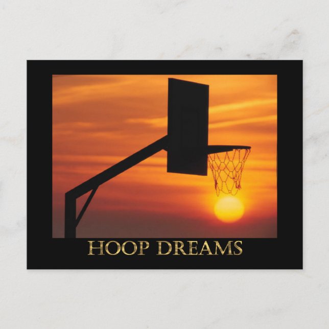 HOOP DREAMS POSTKARTE (Vorderseite)