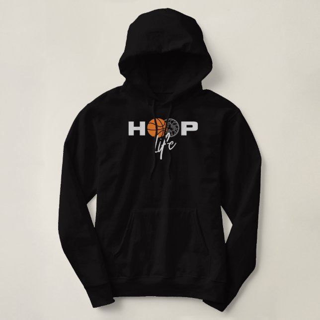 Hoop Life Basketball T Shirt (Design vorne)