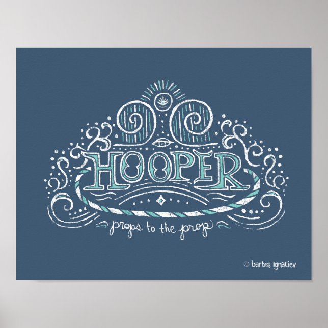 Hooper 11x14 Poster (Vorne)