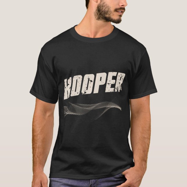 Hooper Basketball Geboren, um störte Übungen zu kl T-Shirt (Vorderseite)