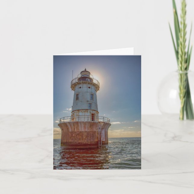 Hoopers Island Lighthouse Karte (Vorderseite)