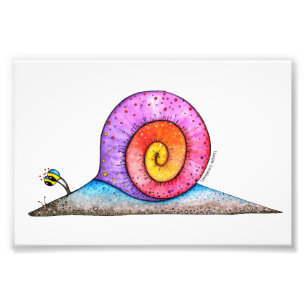 Hoopla Snail Fotodruck