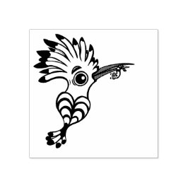 Hoopoe Bird Gummistempel