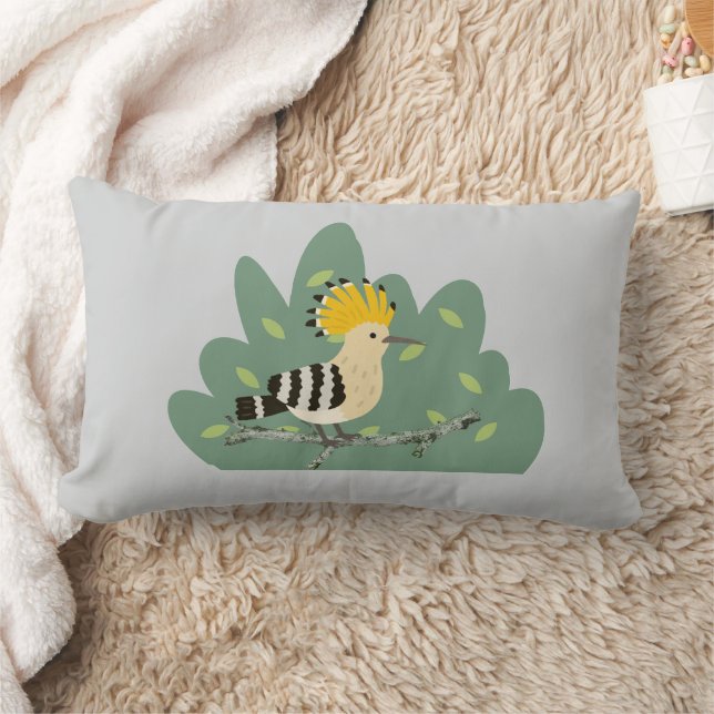 Hoopoe Lendenkissen (Decke)