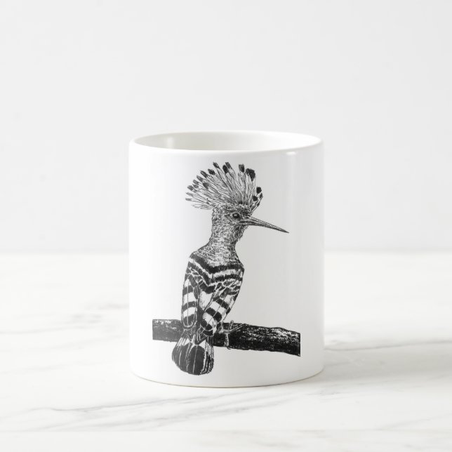 Hoopoe zeichnend kaffeetasse (Mittel)