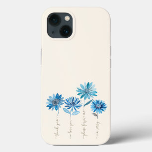 Ho'oponopono & Bohemisch Blue Blumen Case-Mate iPhone Hülle