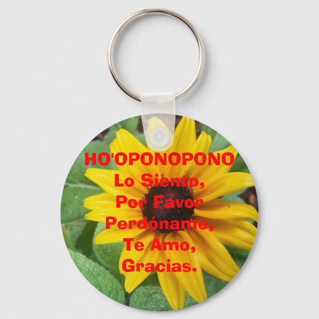 HO'OPONOPONO COLECTION SCHLÜSSELANHÄNGER (Vorderseite)