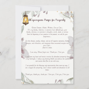 Ho'oponopono Gebet für Wohlstand Einladung