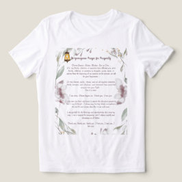 Ho'oponopono Gebet für Wohlstand Tri-Blend Shirt