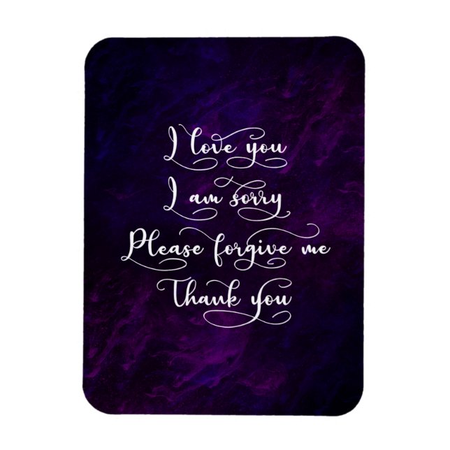 Ho'oponopono Magnet (Vertikal)