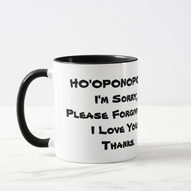 HO'OPONOPONO   MISTIC MAGIE-TASSE TASSE (Links)