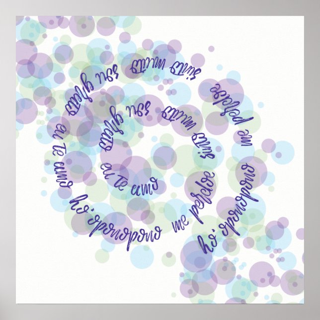 Ho'oponopono Poster (Vorne)