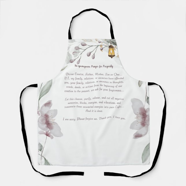 Ho'oponopono Tasse Schürze (Vorderseite)
