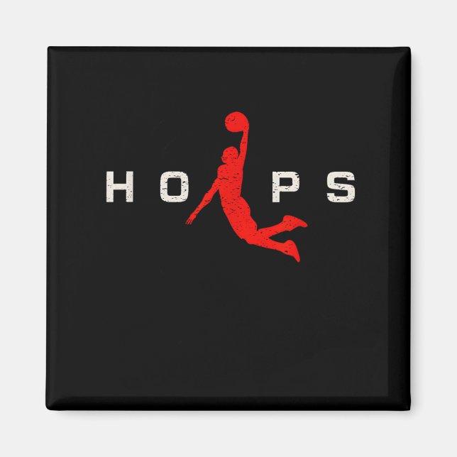 Hoops - Baseball Magnet (Vorne)