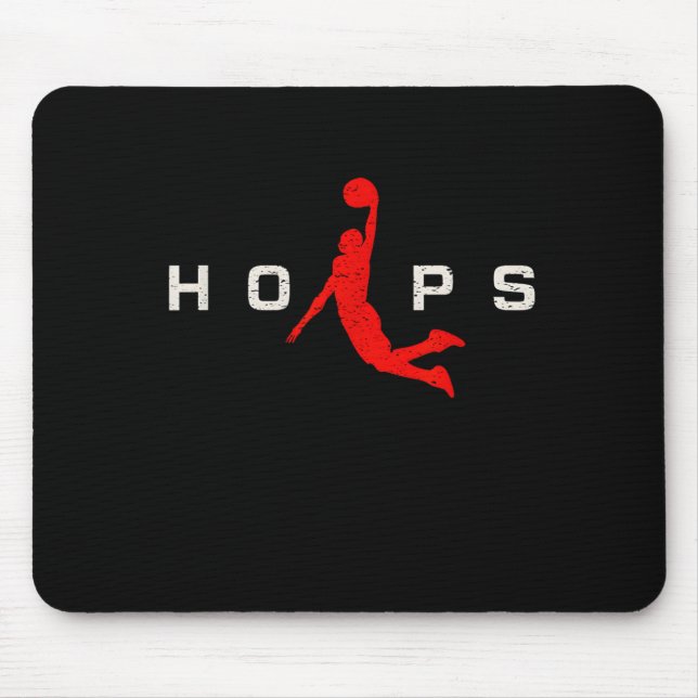 Hoops - Baseball Mousepad (Vorne)