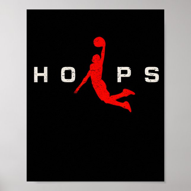 Hoops - Baseball Poster (Vorne)