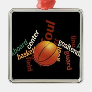 Hoops Basketball Sport Fanatics.jpg Ornament Aus Metall