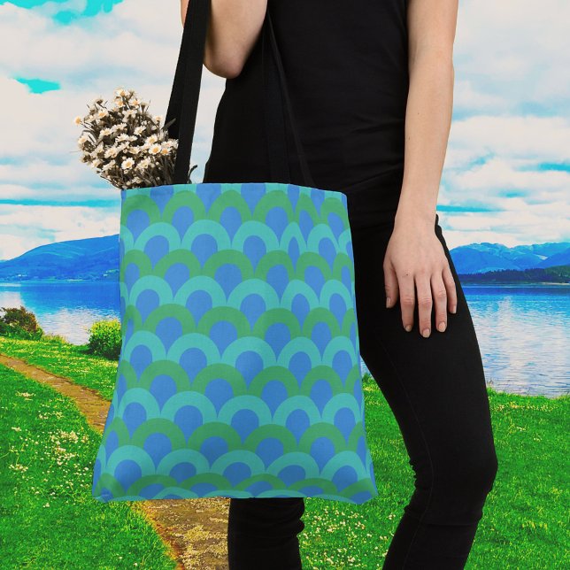 Hoops der Blue Tote Tasche (Von Creator hochgeladen)